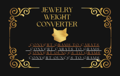 Jewelry Weight Converter